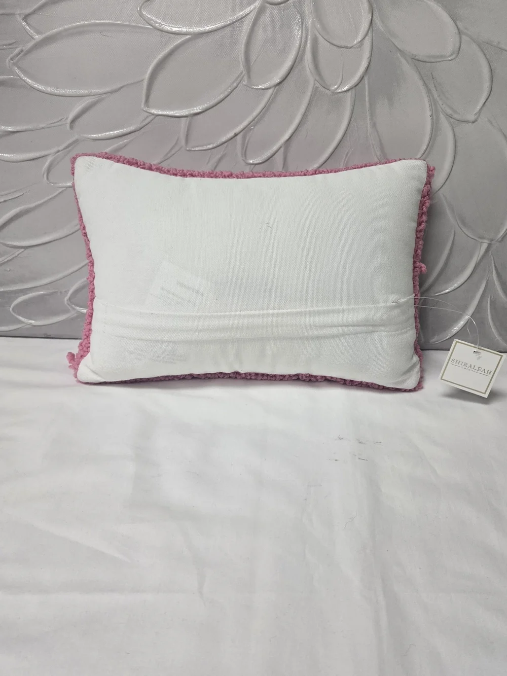 Shiraleah Tufted Red Lip Accent Pillow